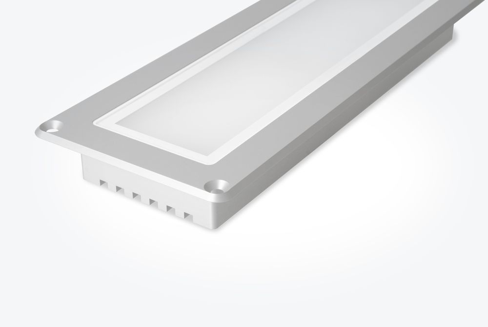 Multi Color Einbauleuchte 110x280