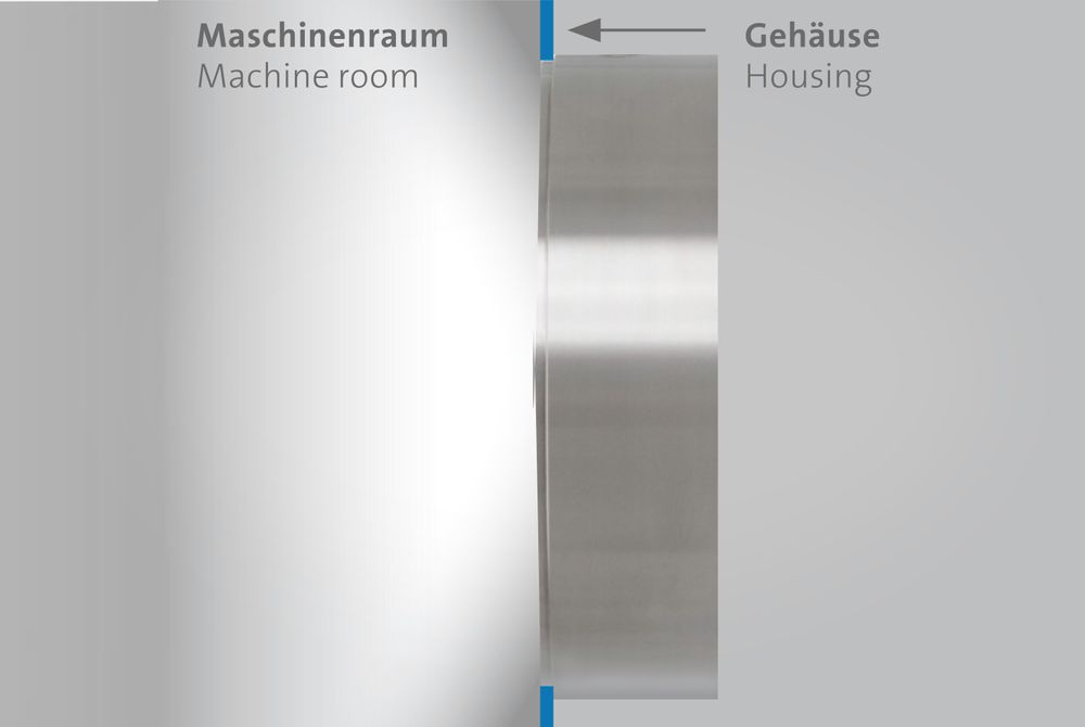Einbauleuchte V4A 30x110