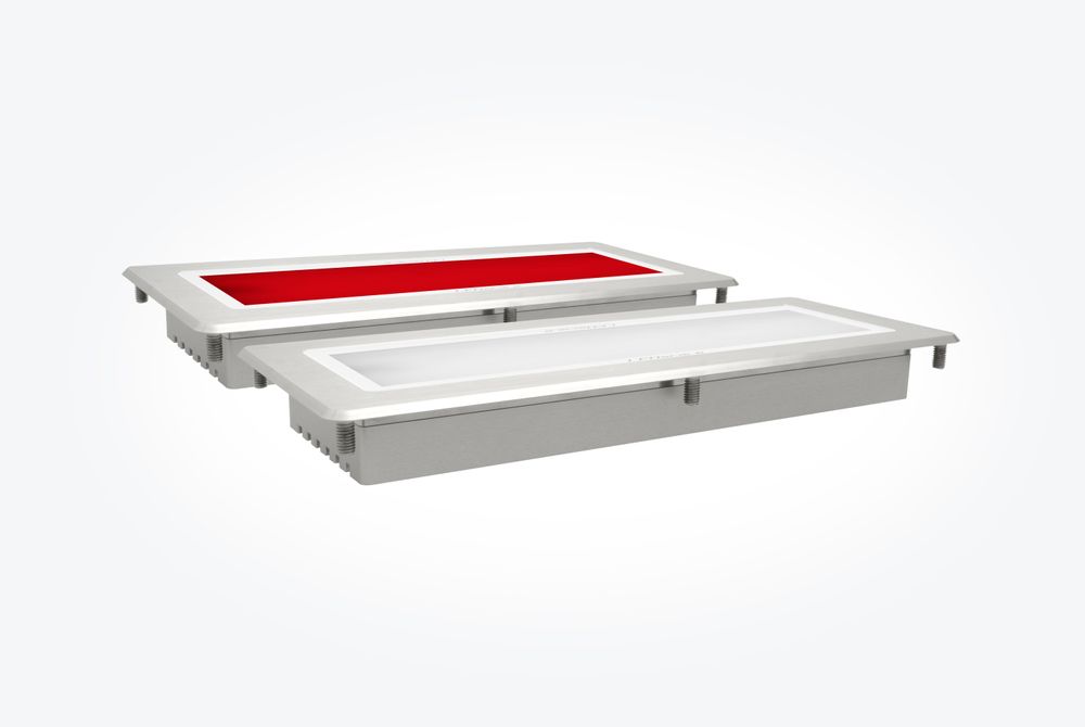 Multi Color Einbauleuchte 110x280